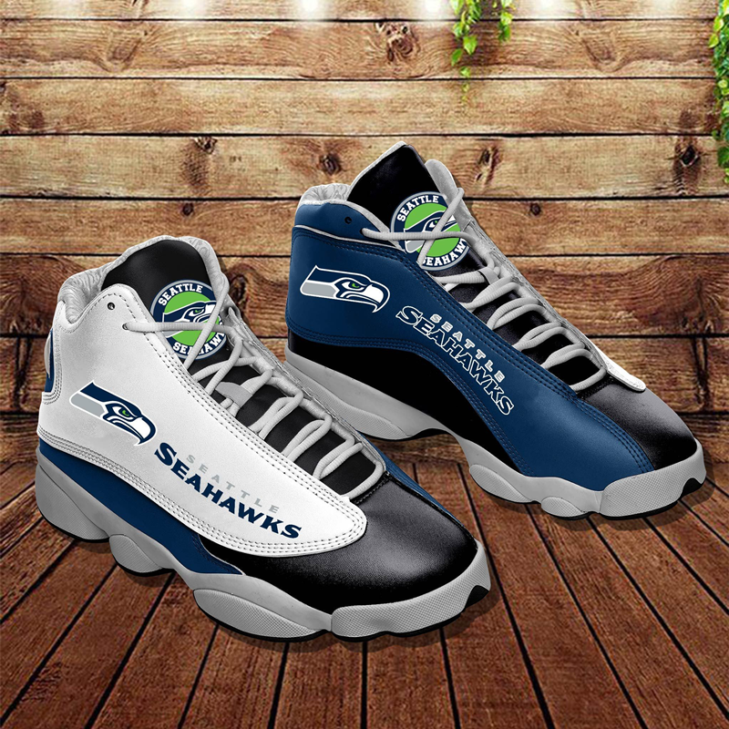 Men's Seattle Seahawks Limited Edition JD13 Sneakers 004